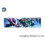 Cute / Fancy Printing 3D Lenticular Ruler , Plastic Flexible Ruler Customized Shape