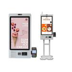 Pos Payment Terminal Kiosk Touchscreen Cash Boutique Self Serve Ordering Kiosk for sale