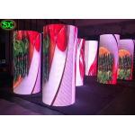 Full Color Round LED Curtain Screen , LED Stage Curtain Screen For Live Events for sale
