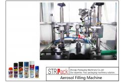 China High Performance Aerosol Filling Machine , Aerosol Paint Can Filling Machine  supplier