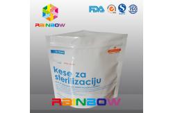 China Stand Up Plastic Aseptic Microwave Pouches Food Grade Packaging With Zipper supplier