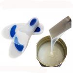 Tensile Strength 3.6MPa Ultra Soft RTV2 Liquid Platinum Silicone Rubber for Shoe Insole for sale