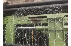 China Heavy Duty 88x100mm Gabion Machine Double Rack Drive 5000mm Mesh supplier