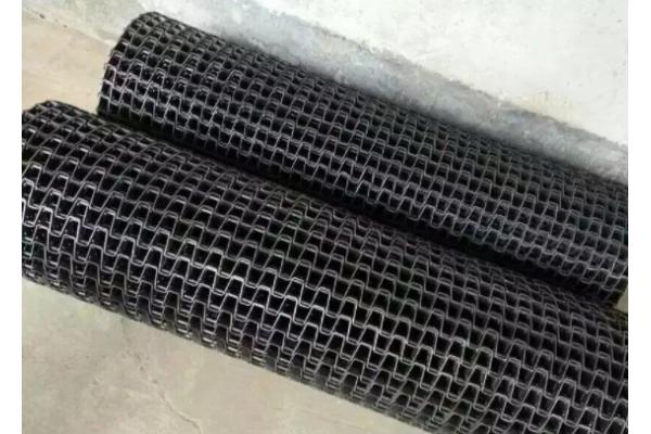 30cm Width Heavy Load Galvanized Iron Flat Wire Belt