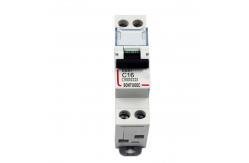 China 2P 32A Modular MCB Circuit Breaker Plastic Clip Fixed For Lighting Distribution supplier