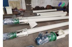 China Tubular Spiral Pellet Screw Conveyor for Tapioca Starch supplier