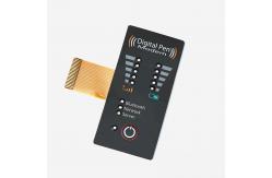 China Multifunctional Touch LED Membrane Switch For Industrial Control supplier