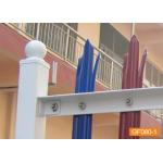Powder Coated Palisade Welded Wire Garden Fence for sale