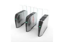 China 316SS Automatic Sliding Turnstile Flap Barrier Gate Entrance Bidirectional supplier