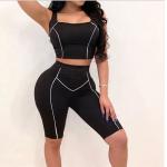 Sleeveless Fitness Women'S Sportswear Tracksuits For Summer for sale