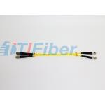 FC to ST Singlemode Duplex optical jumper cord 3.0MM Low Insertion Loss for sale