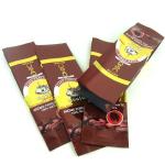 Valve Sealable Mylar Foil Coffee Packaging Zipper Bags Ground Matte Kraft Paper Printed for sale
