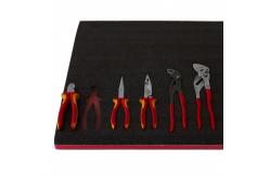 China Red Easy Peel Shadow Foam 30mm Thick 1200X500mm supplier