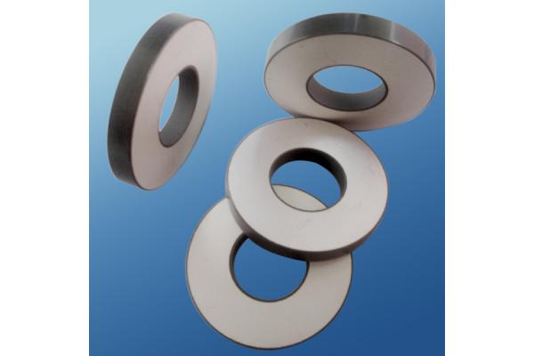 Ultrasonic Welding Piezo Ceramic Plate , Ring Piezoelectric Ceramic