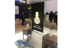 China Ceiling Suspended Double Sided Lcd Display , Android System Ultra Slim Lcd Screen supplier