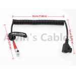 Zacuto Gratical Eye Viewfinder Power Coiled Cable Right Angle 2 Pin To D-Tap for sale