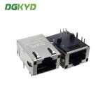 DGKYD811B198FA2A2DB Single Port TAB UP RJ45 Modular Jack With Tansformer for sale