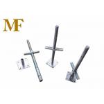 Adjustable Ringlock Cuplock Kwikstage Scaffolding System Swivel Base Screw Jack for sale