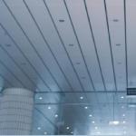 Sound Absorption C Strip Aluminum Metal Ceiling 0.5mm Thickness for sale