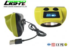 China Tempered Lens 6800mAh 385LUM 20000LUX Led Miner Head Light supplier
