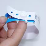Wholesale Disposable Hospital Wristbands Identification Inkjet Printed Thermo-Sensitive Patient Paper Wristband