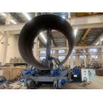 High Efficiency Horizontal Flange Fit up Machine Wind Tower Flange Fitting Equipment