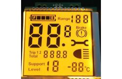 China 2.8V-5.5V TN LCD Display / Temperature Segment Code LCD Electronic Display supplier