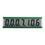 Serial 7 Segment STN LCD Display Module 7 Digits Transmissive Polarizer Mode for sale