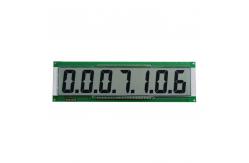 China Serial 7 Segment STN LCD Display Module 7 Digits Transmissive Polarizer Mode supplier