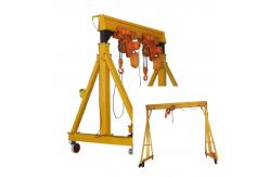 China Aluminum Alloy Portable Gantry Crane 3 Ton Mobile Gantry Cranes Remote Control supplier