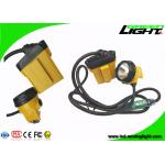 High Brightness 25000lux Mining Cap Lights Rechargeable Safety Cable Flashing Lamp