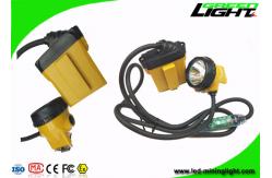 China High Brightness 25000lux Mining Cap Lights Rechargeable Safety Cable Flashing Lamp supplier