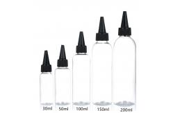 China OEM ODM Squeeze Plastic Cosmetic Containers Eco With Nozzle Odorless supplier