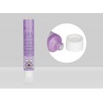 Cream Custom Soft Plastic Tube Packaging For Cosmetics D22mm 10-30ml With Frosted White Screw On Cap for sale