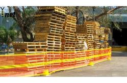 China Customized Construction Barrier Netting 40GSM - 50GSM Construction Fence Netting supplier
