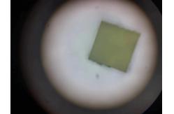 China Square SiC Windows Silicon Carbide Substrate 1x1x0.5mmt SiC Lens supplier