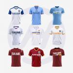 Moisture Wicking T Shirt Breathable Premium Fabrics Custom Sports Jerseys for sale