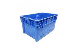 China Nestable Plastic Crates 600 X 400 Dynamic Load 50Kg For Vegetables Fruit supplier