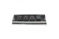 China Sliver Sliding Media Meeting Table Socket Box With Usb Charging supplier