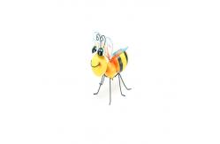 China Customized Metal Garden Ornaments Craftsmanship Backyard Metal Bee Decor supplier