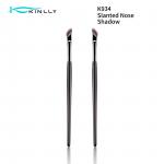OEM Nose Contour Brush Three Tone Synthetic Hair Angled Concealer Blending ​Brushes for sale