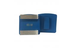 China Double Bar Segments  Redi Lock Diamond Grinding Shoes for Husqvarna supplier