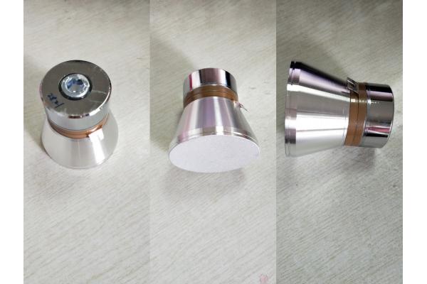 High Power Piezoelectric Ultrasonic Transducer For 28khz 100w PZT8