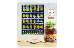 China Touch Screen Credit Card Salad Jar Vending Machine supplier