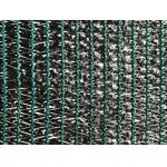 Construction Safety Sun Shade Net In Black / Green / Yellow , 1m - 12m Width for sale