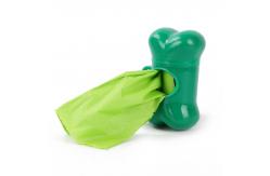 China Biodegradable Compostable Roll Dog Poop Bags with Custom Gravure Printed Logo supplier