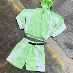 Oem Service Streetwear Matching Short Sweatsuit  Short Sleeve Jogging Suits for sale