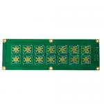 Green Prototype PCB Assembly 2-Layer PCB With Min Solder Mask Bridge Of 0.1mm for sale