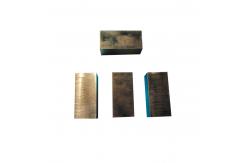 China QBe2 Beryllium Copper Alloy C17200 Flat Bar Size 30x35x75mm supplier