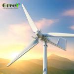 5.6M Blades Pitch Control Wind Turbine With Three Phase Permanent AC Magnet Generator for sale